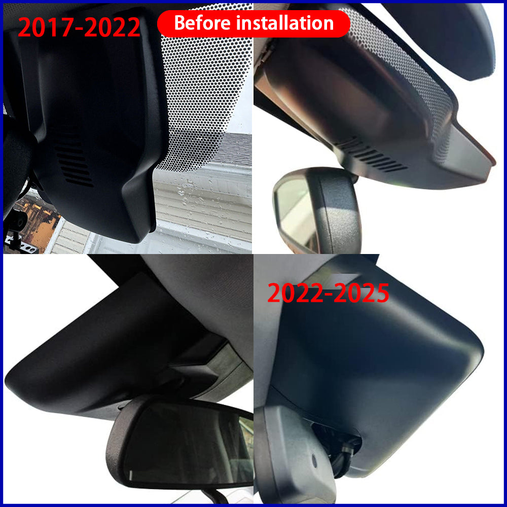 for Toyota Tundra Sequoia XK60 XK50 XK80 XK70 2017-2025 4K Dash Cam Wifi Camera Video Recorder