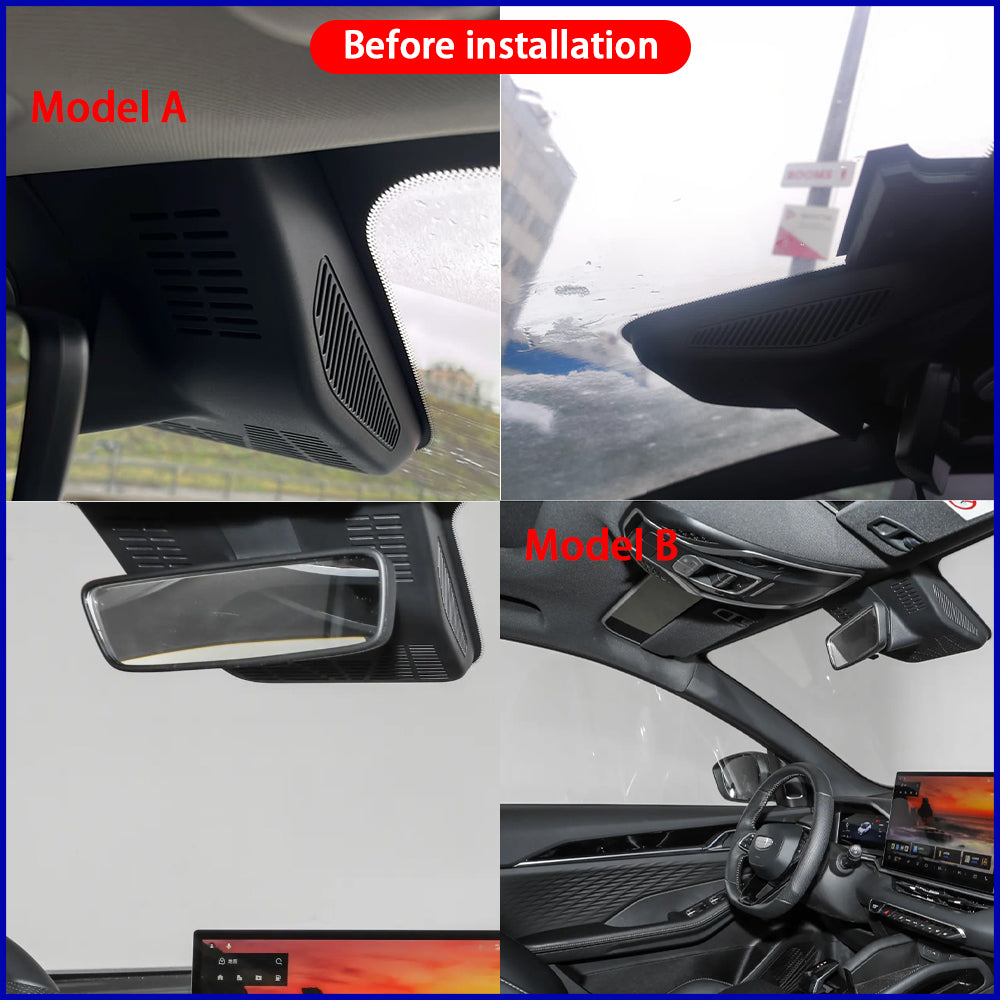 for Geely Coolray Binyue L Cool BelGee Proton X50 2018-2025 4K Dash Cam Wifi Camera Video Recorder