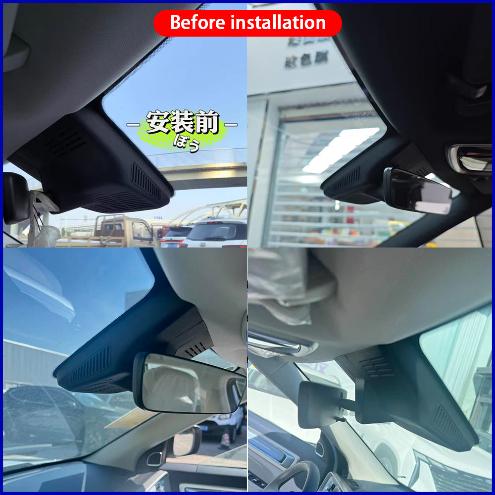 for Geely Icon Cowboy 2020 2021 2022 2023 2024 2025 4K Dash Cam Wifi Camera Video Recorder