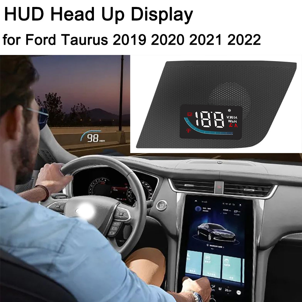 for Ford Taurus 2019 2020 2021 2022 Auto HUD Display Projector Alarm Head Up Display Speedometer