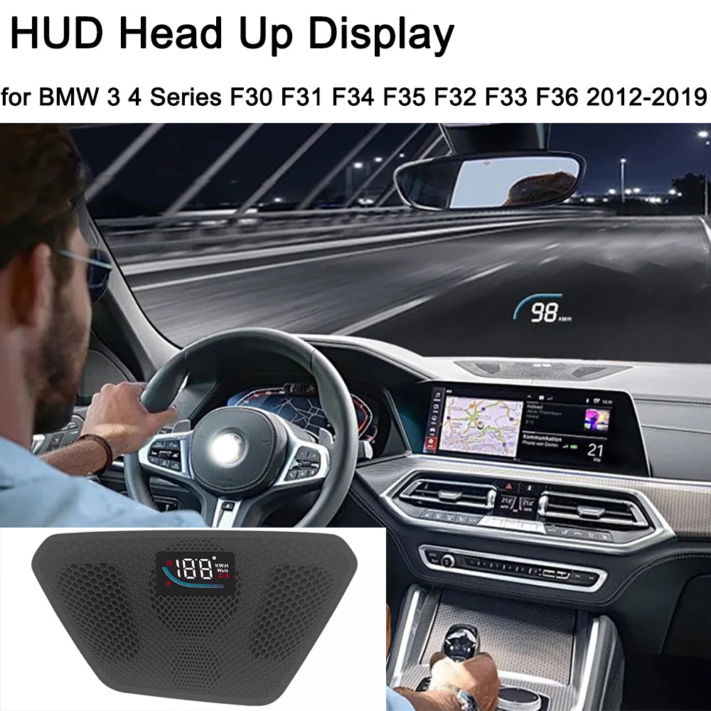 for BMW 3 4 Series G20 G21 G22 G23 G26 2019-2025 Auto HUD Display Projector Alarm Head Up Display Speedometer