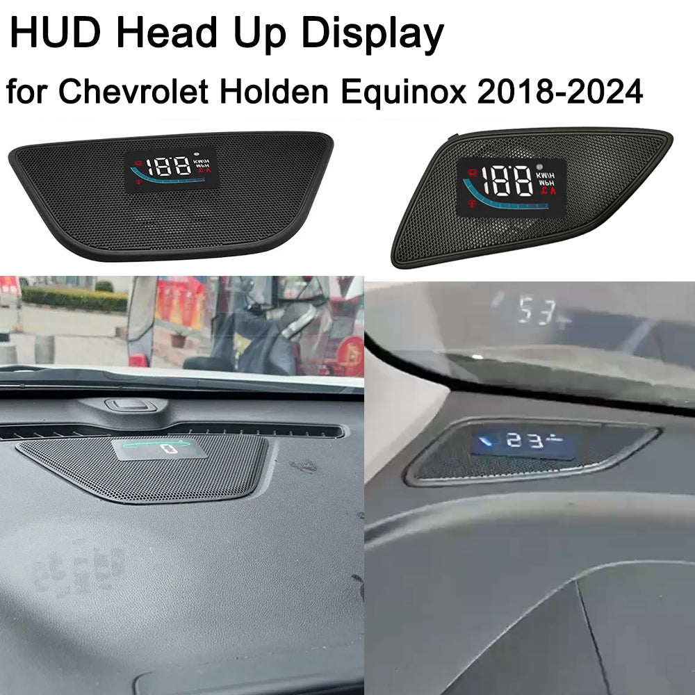 for Chevrolet Holden Equinox 2018-2024 Auto HUD Display Projector Alarm Head Up Display Speedometer