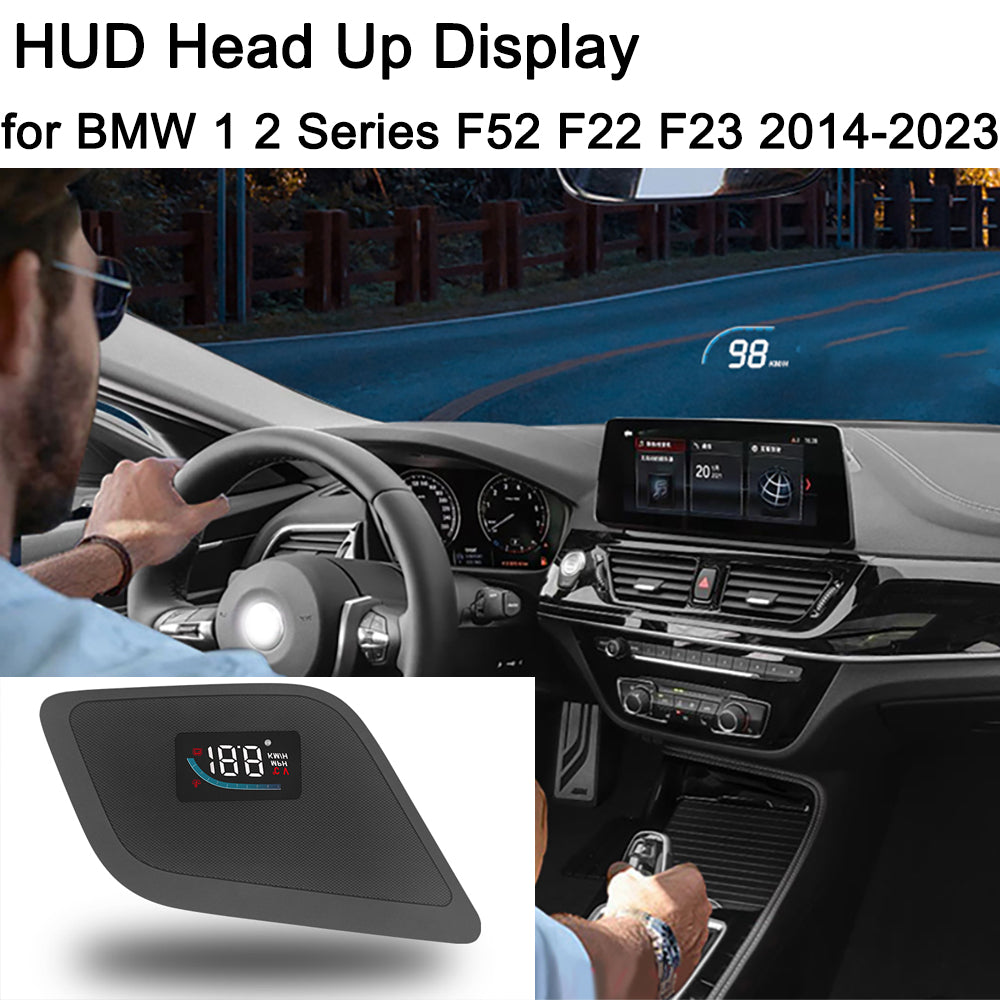 for BMW 1 2 Series F52 F22 F23 2014-2023 Auto HUD Display Projector Alarm Head Up Display Speedometer