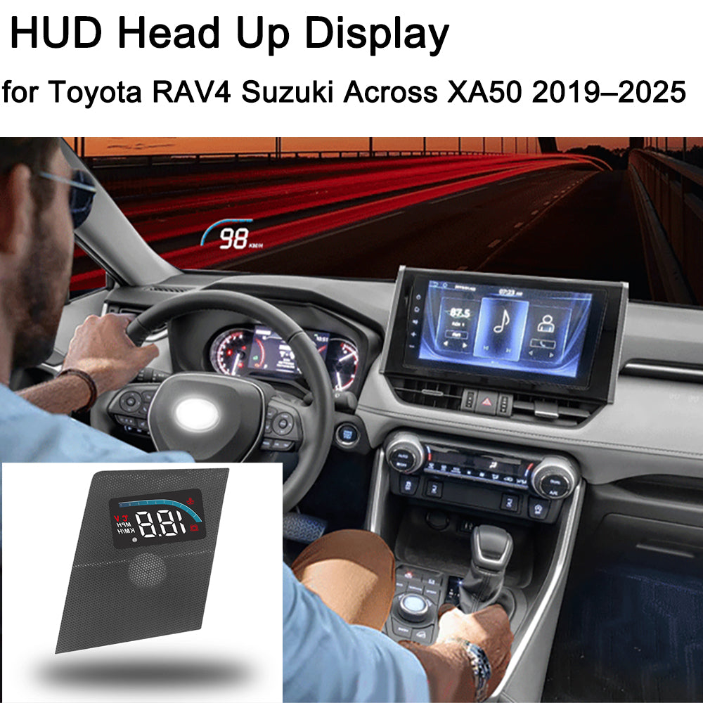 for Toyota RAV4 Suzuki Across XA50 2019–2025 Auto HUD Display Projector Alarm Head Up Display Speedometer