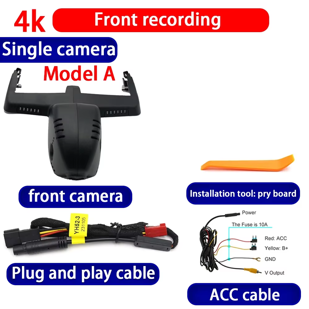 for BMW X6 M G06 F96 2019 2020 2021 2022 2023 2024 2025 4K Dash Cam Wifi Camera Video Recorder