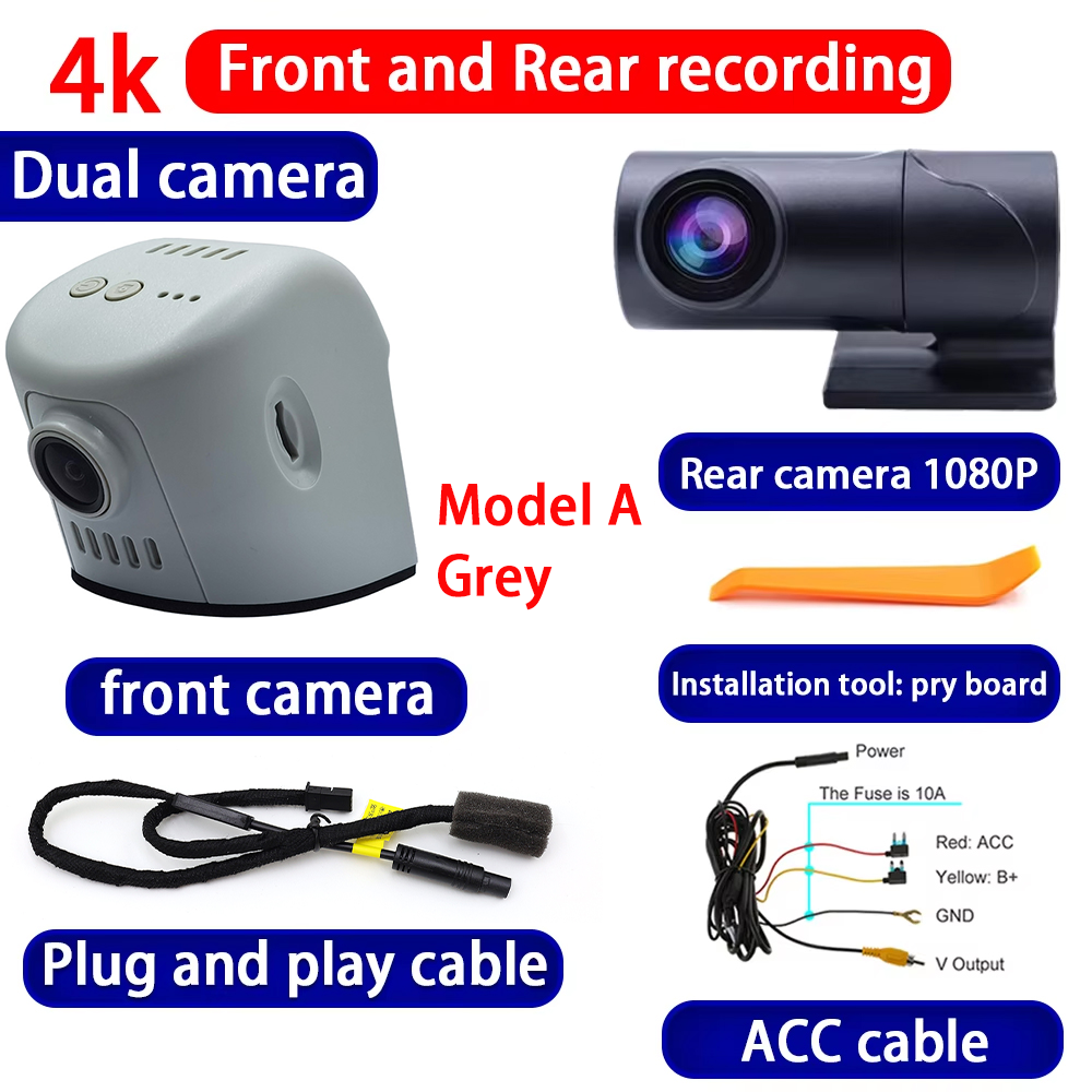 for Audi Q7 SQ7 4L 4M Q8 SQ8 RSQ8 e-tron e tron R8 TT TTS TTRS Mk2 8J 4K Dash Cam Wifi Camera Video Recorder