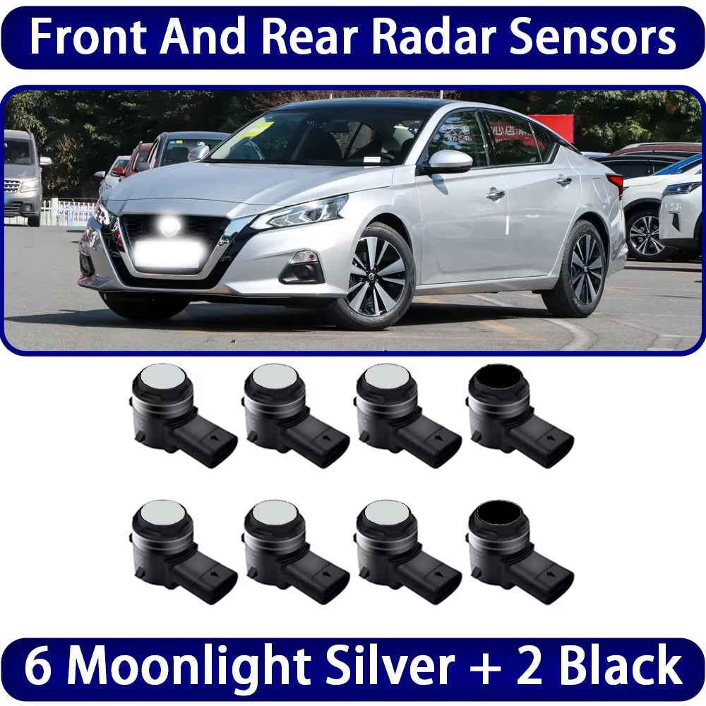 for Nissan Altima L34 2019 2020 2021 2022 2023 2024 2025 OEM Car Parking Sensor Kit Buzzer Alarm Reverse Radar Detector System
