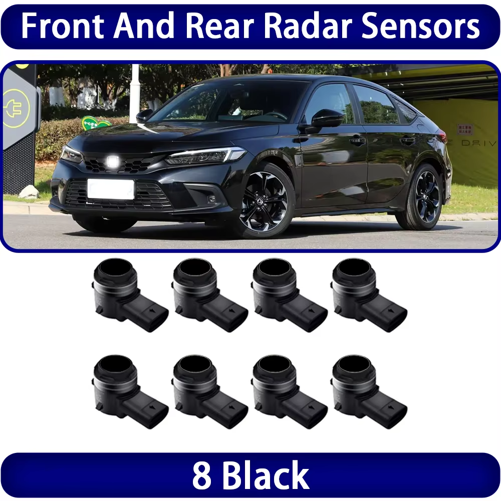 for Honda Civic 11 Mk11 FE FL 2022 2023 2024 2025 OEM Car Parking Sensor Kit Buzzer Alarm Reverse Radar Detector System