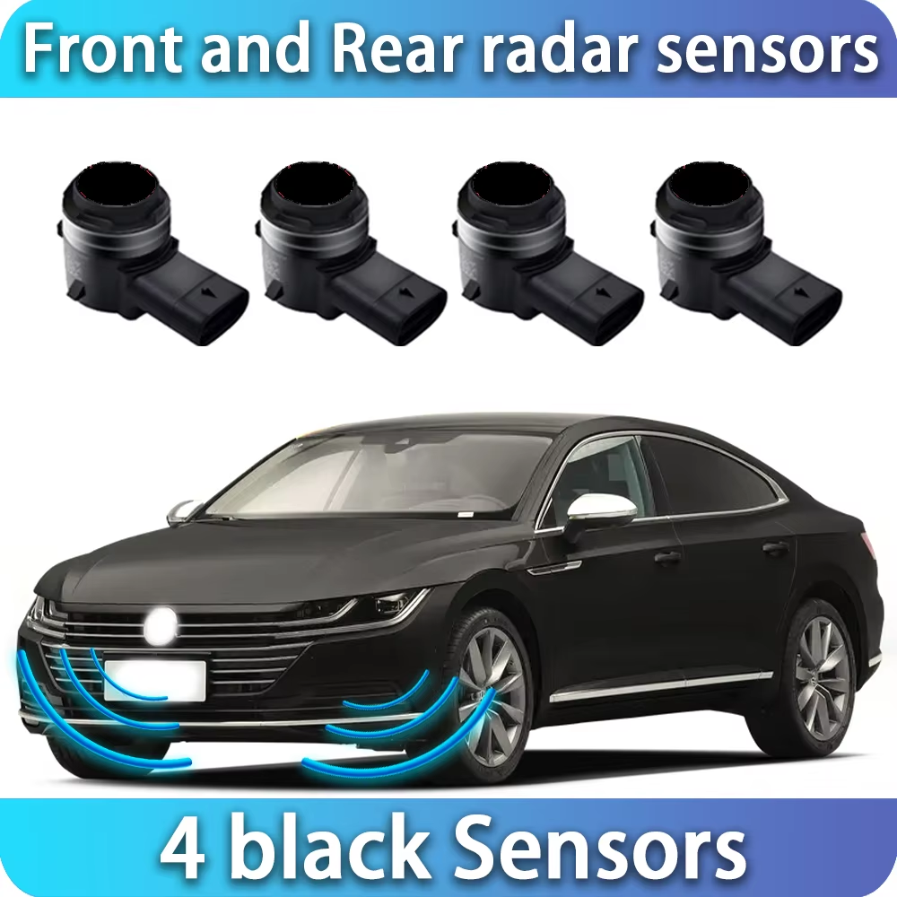 for Volkswagen VW Arteon Atlas Teramont Cross Sport Golf Sportsvan Passat B8 OEM Car Parking Sensor Kit Buzzer Alarm Reverse Radar Detector System