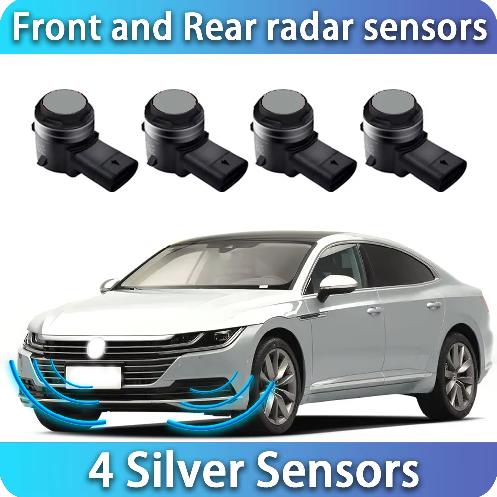 for Volkswagen VW Arteon Atlas Teramont Cross Sport Golf Sportsvan Passat B8 OEM Car Parking Sensor Kit Buzzer Alarm Reverse Radar Detector System