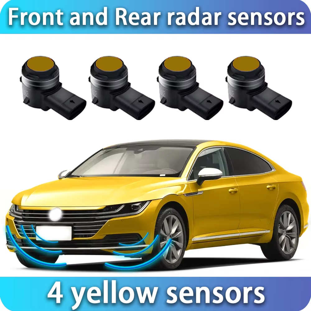 for Volkswagen VW Arteon Atlas Teramont Cross Sport Golf Sportsvan Passat B8 OEM Car Parking Sensor Kit Buzzer Alarm Reverse Radar Detector System