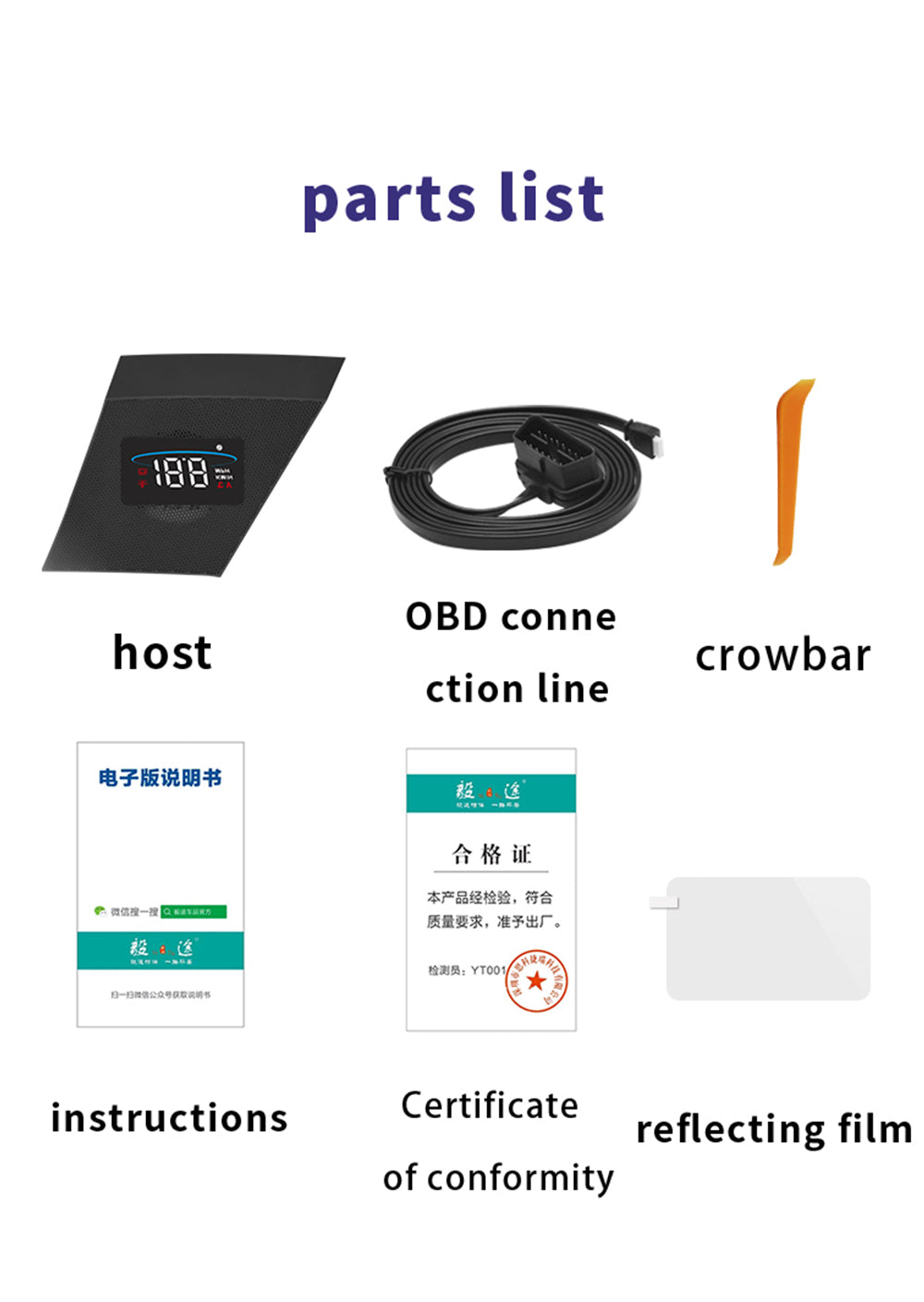 for Audi A6 S6 RS6 C8 4K 2019-2025 Auto HUD Display Projector Alarm Head Up Display Speedometer