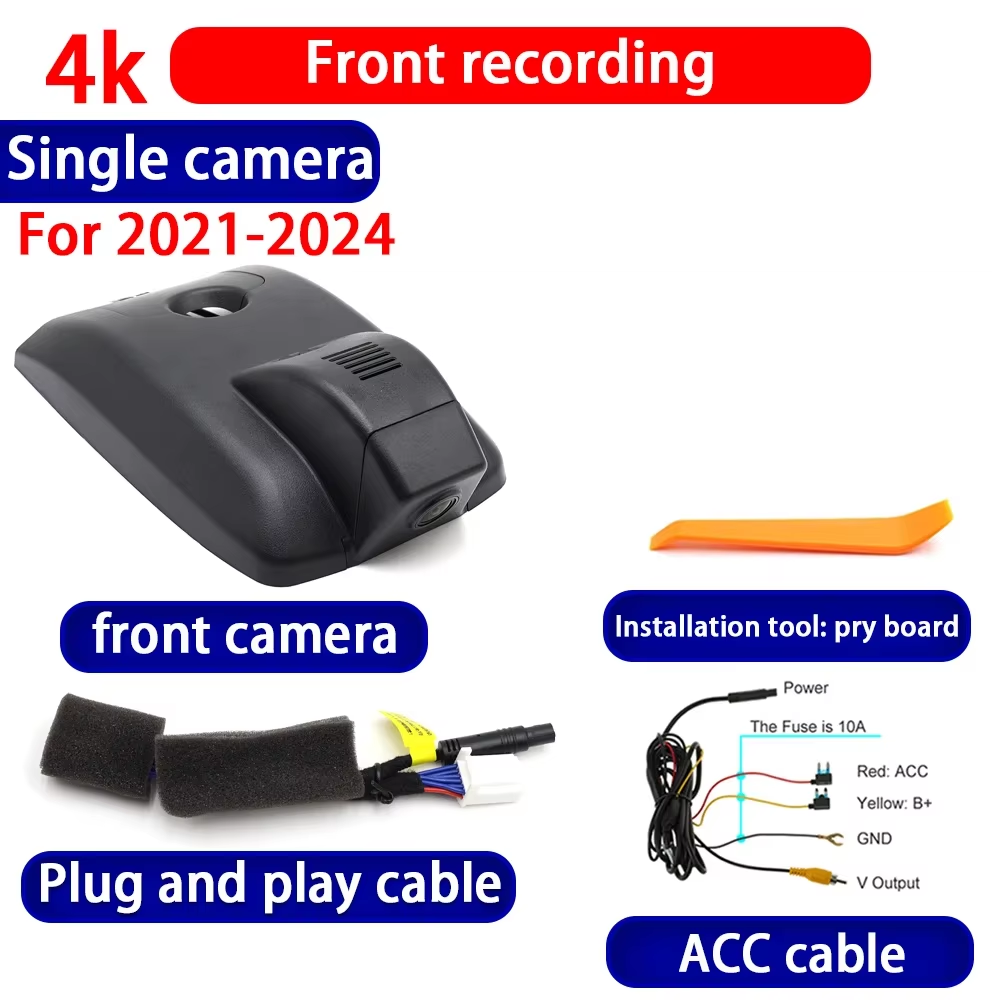 for Toyota Camry XV70 Daihatsu Altis 2018-2024 4K Dash Cam Wifi Camera Video Recorder