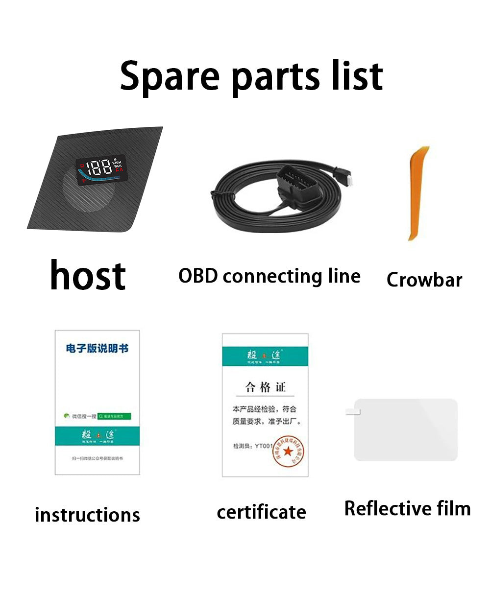 for Lexus ES ES250 ES300h ES350 XV60 2013-2018 Auto HUD Display Projector Alarm Head Up Display Speedometer