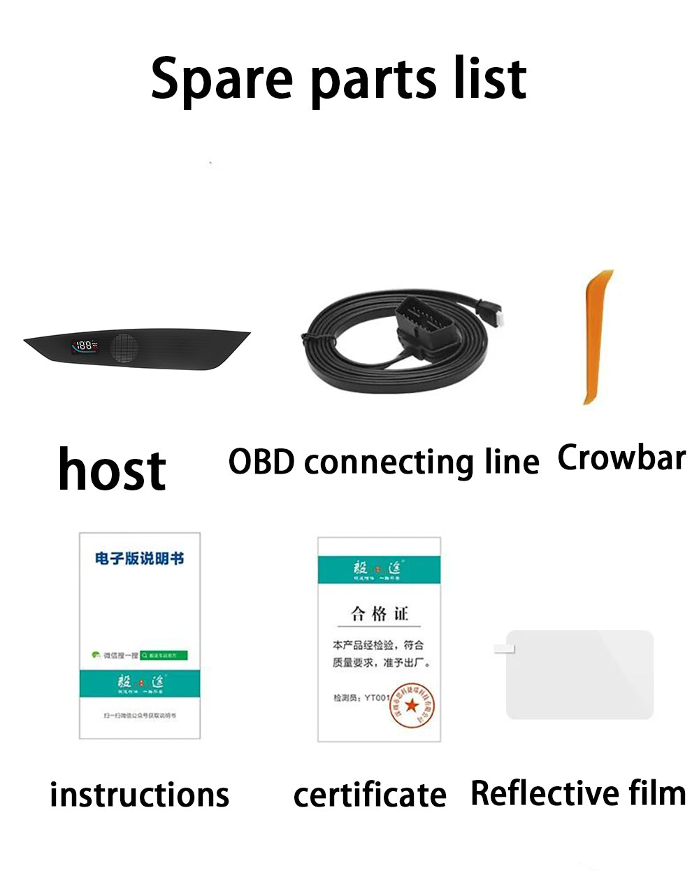 for BYD Song Plus Seal U Sealion 6 DM-i EV DM i 2020-2024 Auto HUD Display Projector Alarm Head Up Display Speedometer