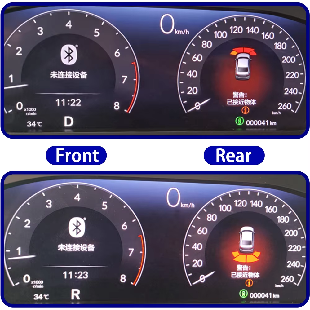 for Honda Civic 11 Mk11 FE FL 2022 2023 2024 2025 OEM Car Parking Sensor Kit Buzzer Alarm Reverse Radar Detector System