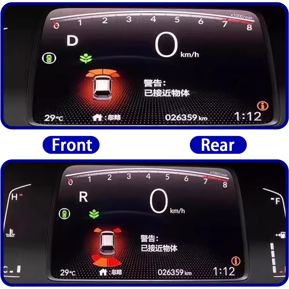 for Honda Fit Jazz GR GS 2020 2021 2022 2023 2024 2025 OEM Car Parking Sensor Kit Buzzer Alarm Reverse Radar Detector System
