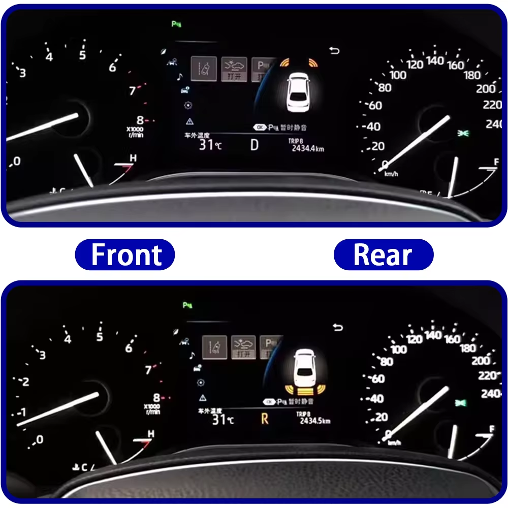 for Toyota Avalon XX50 2019 2020 2021 2022 2023 2024 OEM Car Parking Sensor Kit Buzzer Alarm Reverse Radar Detector System