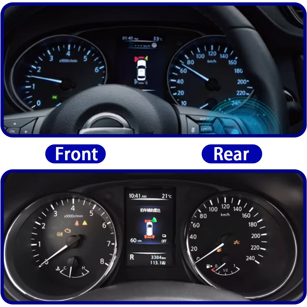 for Nissan Qashqai Rogue Sport J11 2013-2022 OEM Car Parking Sensor Kit Buzzer Alarm Reverse Radar Detector System