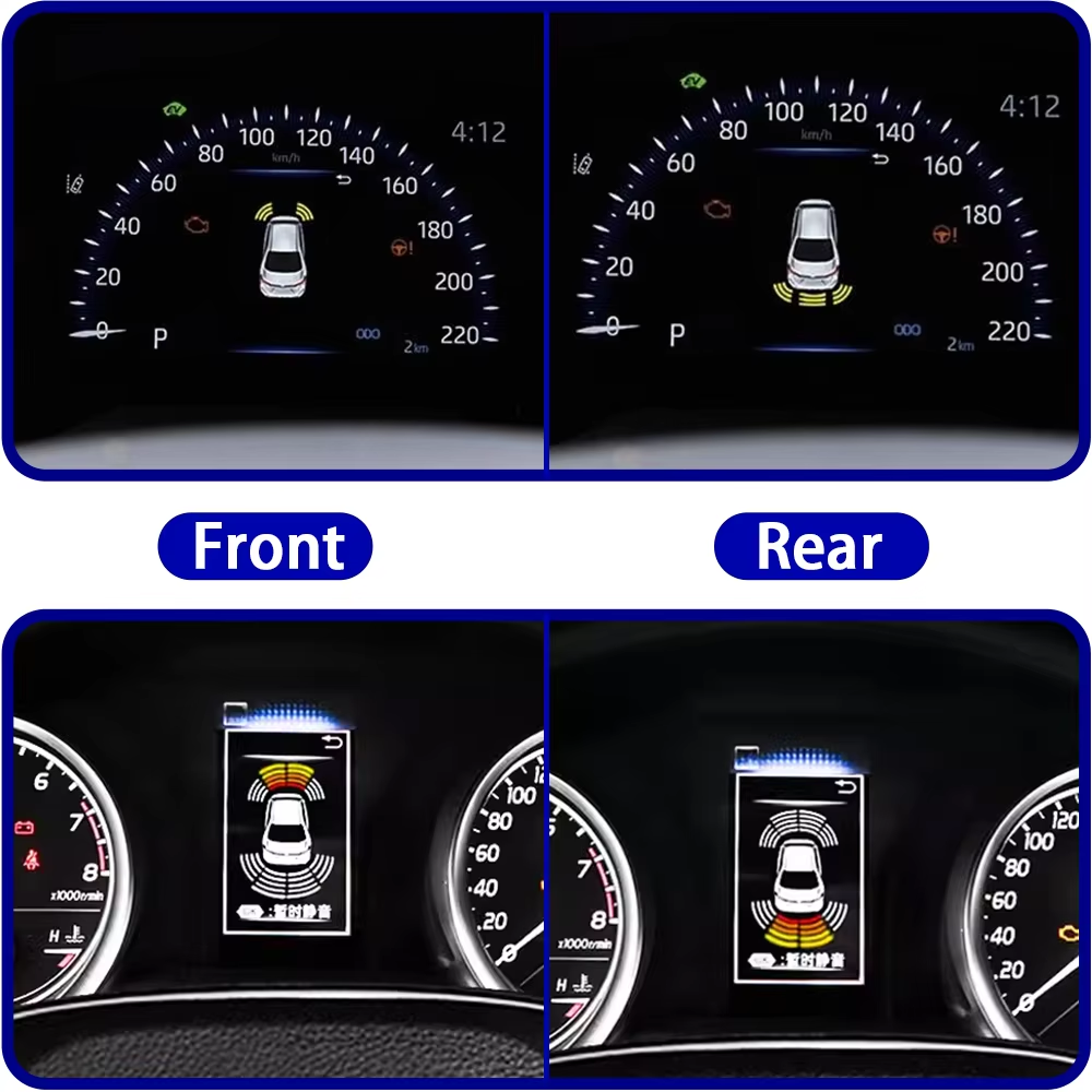for Toyota CHR C-HR C HR AX10 AX50 2016-2023 OEM Car Parking Sensor Kit Buzzer Alarm Reverse Radar Detector System