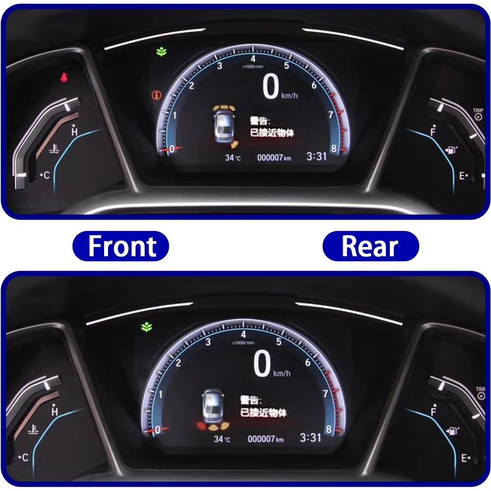 for Honda Civic 10 Mk10 FC FK 2016-2021 OEM Car Parking Sensor Kit Buzzer Alarm Reverse Radar Detector System