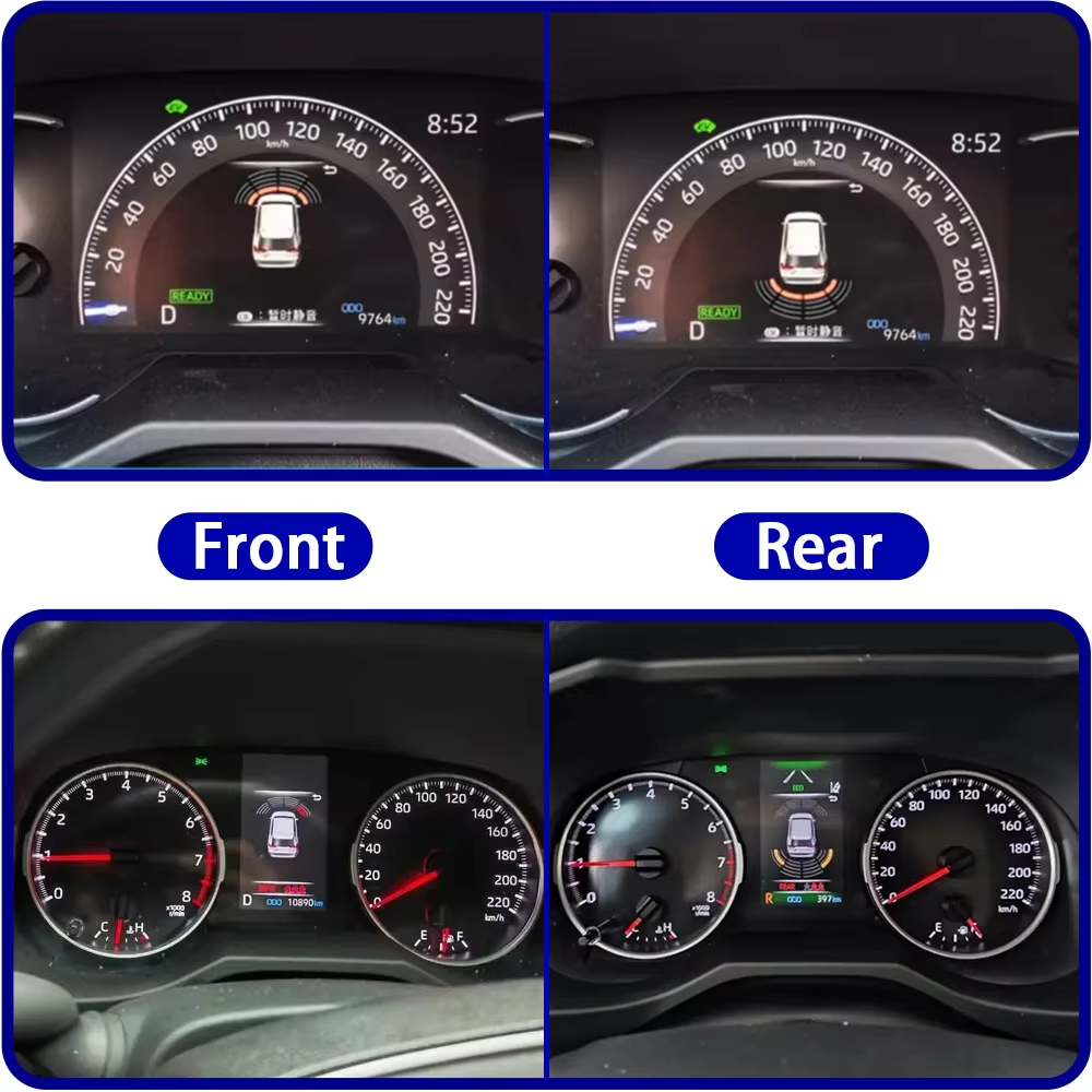 for Toyota RAV4 XA50 Suzuki Across Hybrid 2019-2025 OEM Car Parking Sensor Kit Buzzer Alarm Reverse Radar Detector System
