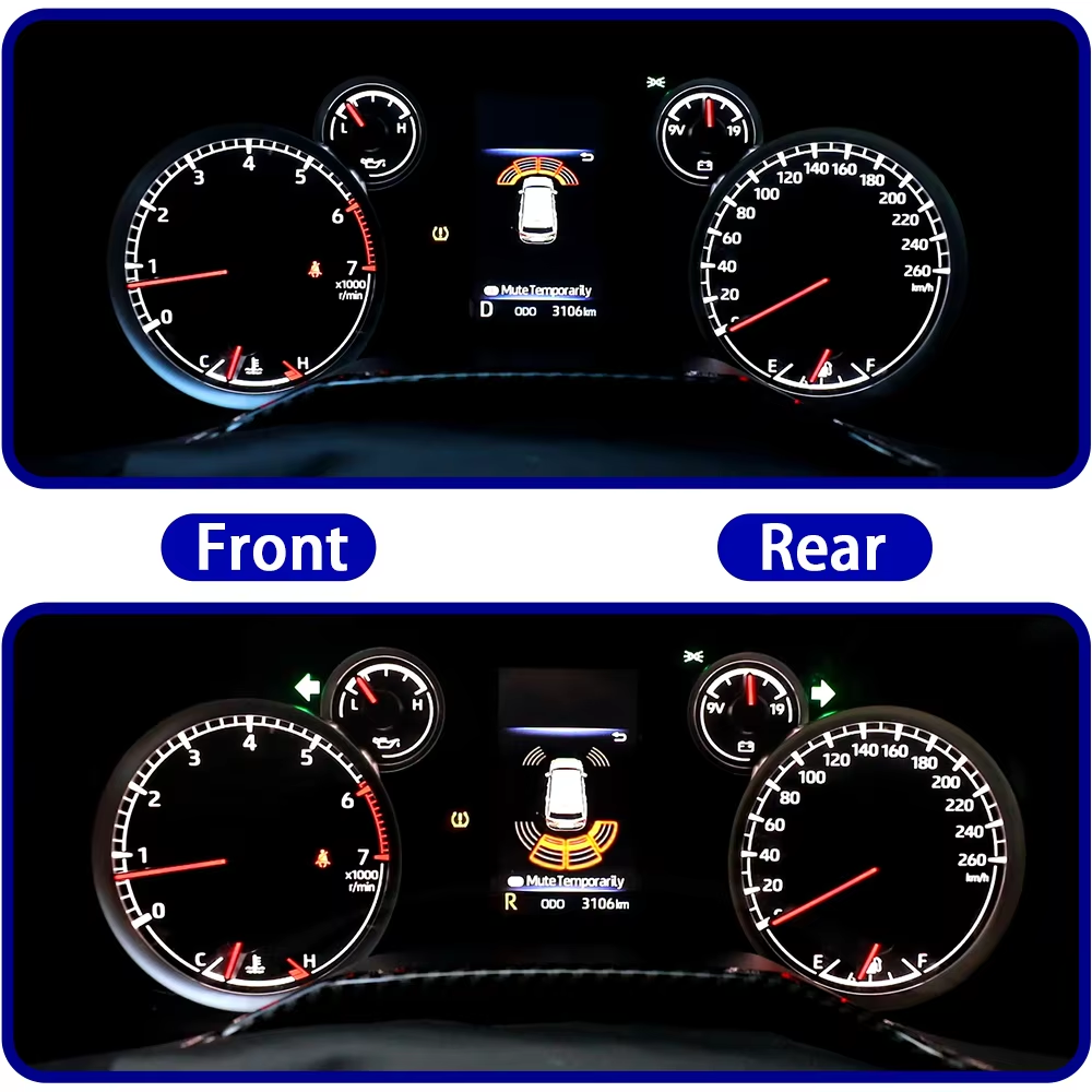 for Toyota Land Cruiser 300 LC300 J300 2021-2025 OEM Car Parking Sensor Kit Buzzer Alarm Reverse Radar Detector System