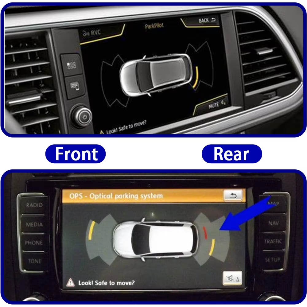 for SEAT Ateca Arona Tarraco Ibiza Mk5 Leon Mk3 OEM Car Parking Sensor Kit Buzzer Alarm Reverse Radar Detector System
