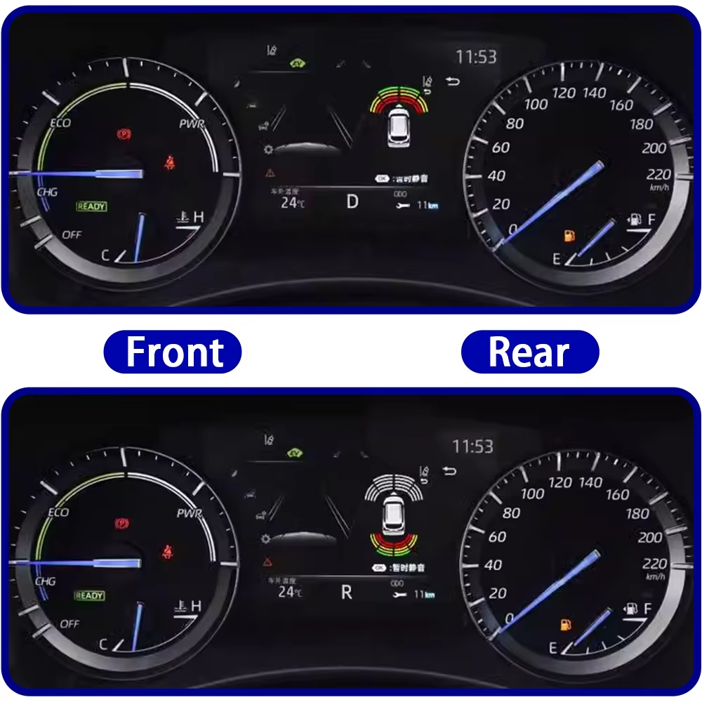 for Toyota Harrier Venza XU80 2021 2022 2023 2024 2025 OEM Car Parking Sensor Kit Buzzer Alarm Reverse Radar Detector System