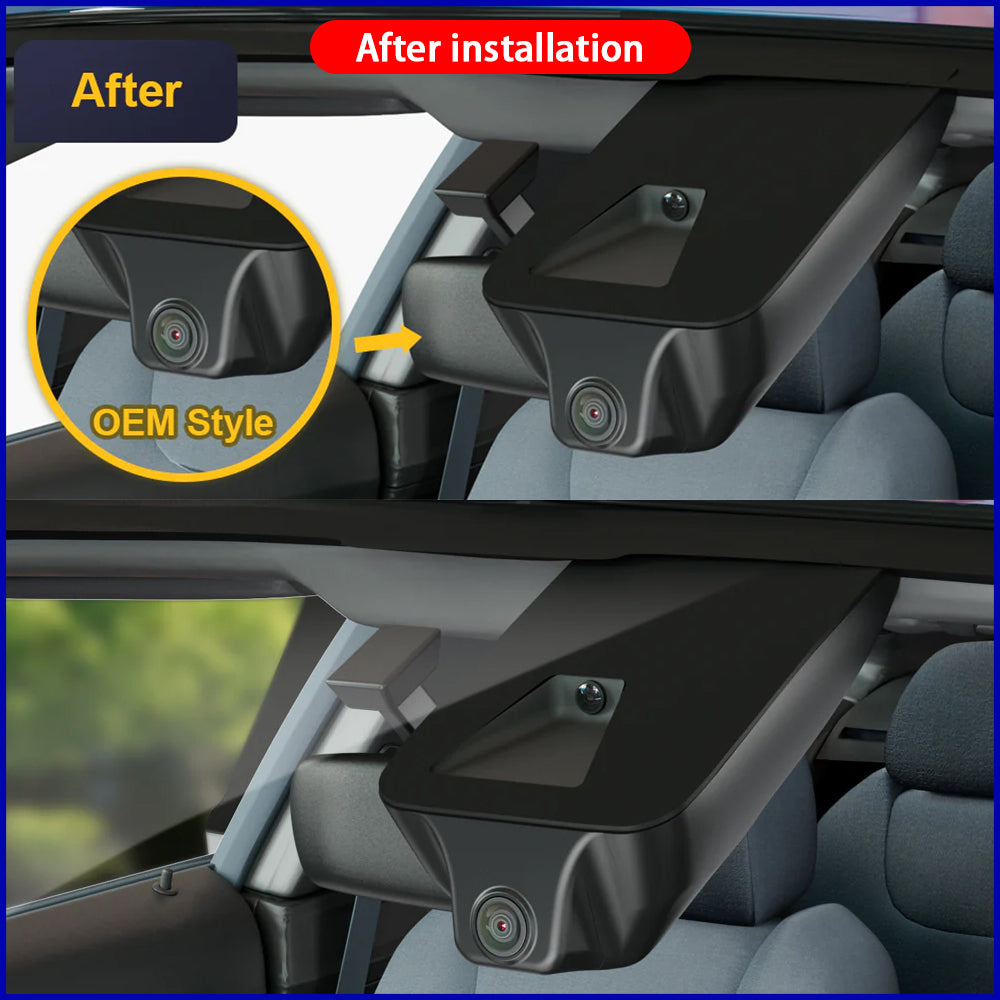 for Toyota Hilux Fortuner SW4 TruckMasters OX 2020-2025 4K Dash Cam Wifi Camera Video Recorder
