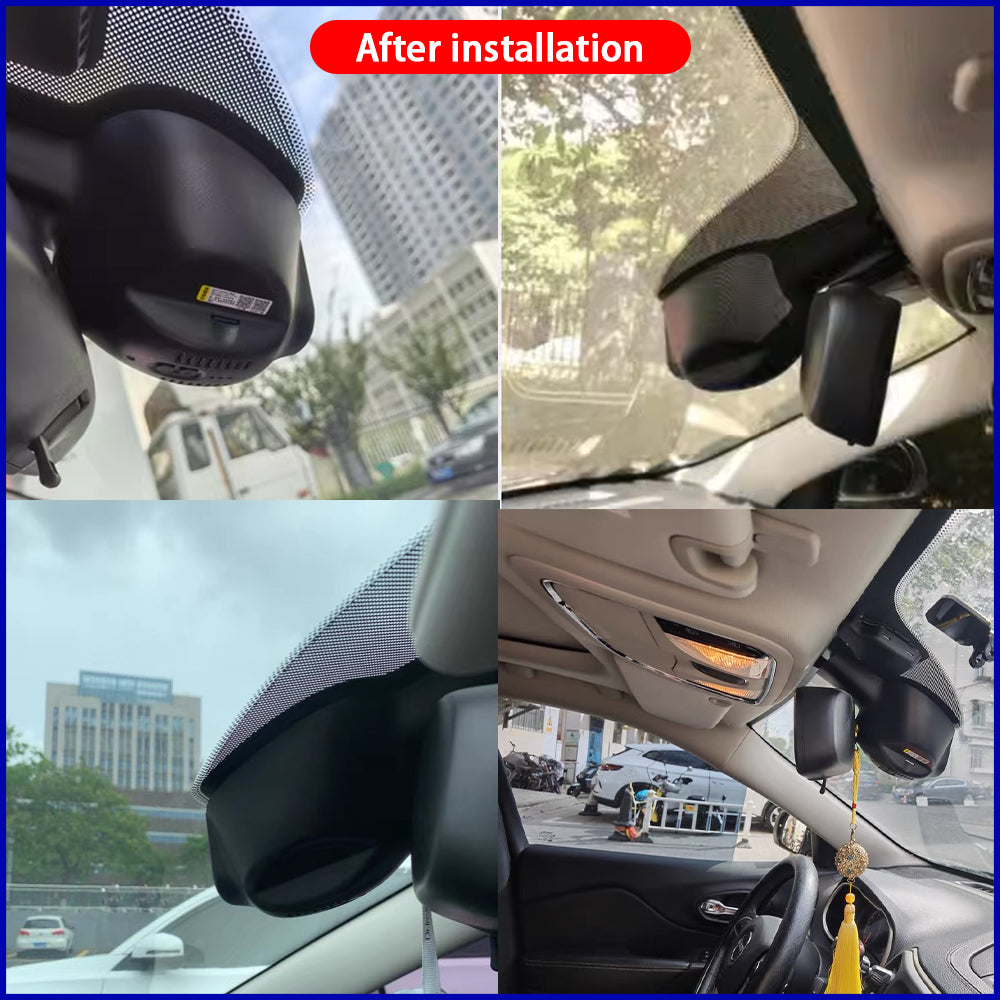 for Dodge Grand Caravan Ram C V CV Tradesman 2008-2020 HUD 4K Dash Cam Wifi Camera Video Recorder