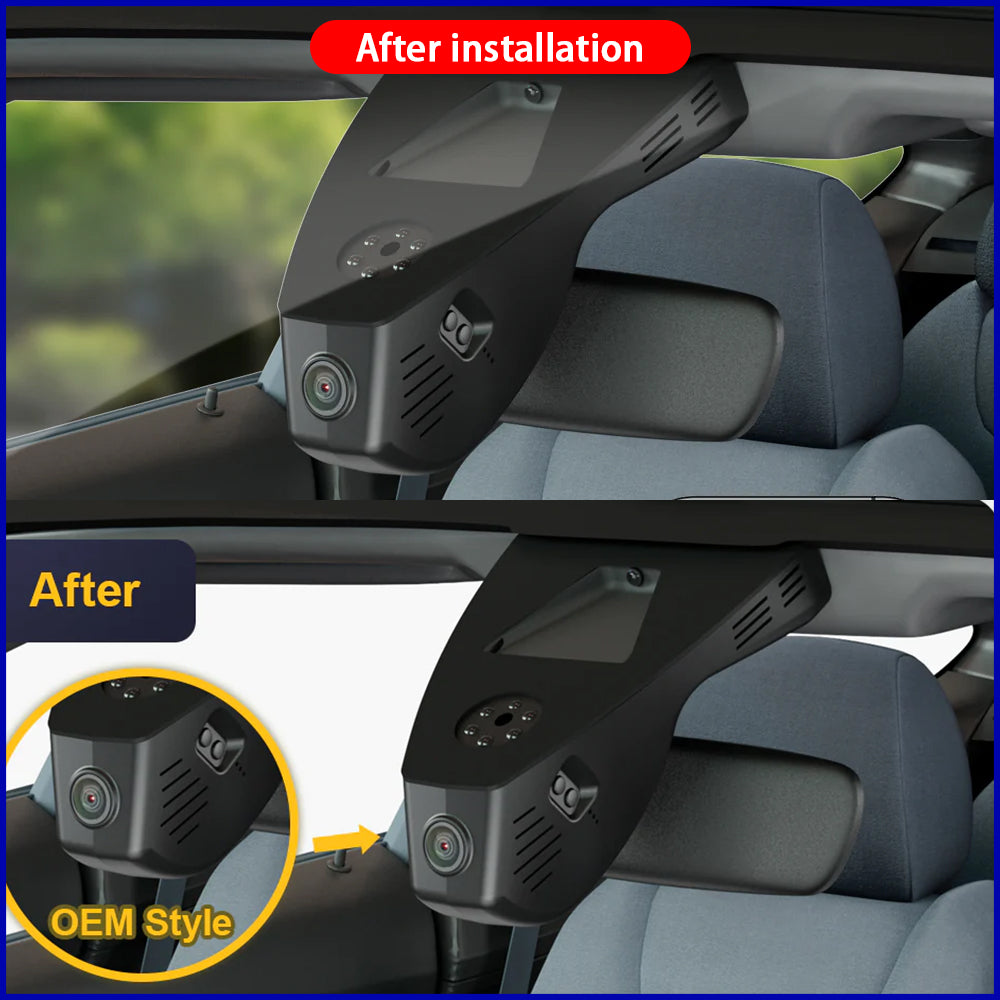 for Toyota GR Supra J29 DB 2020 2021 2022 2023 2024 2025 4K Dash Cam Wifi Camera Video Recorder