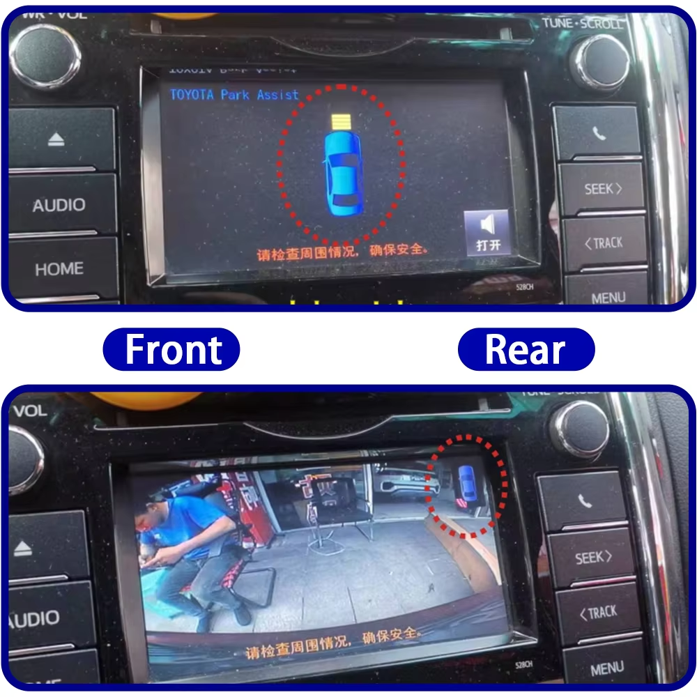 for Toyota Mark X X130 2009-2019 OEM Car Parking Sensor Kit Buzzer Alarm Reverse Radar Detector System