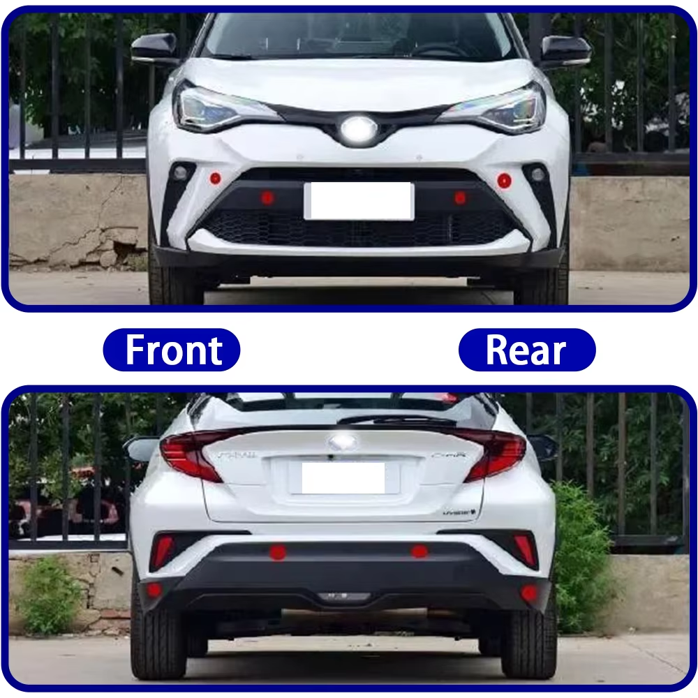 for Toyota CHR C-HR C HR AX10 AX50 2016-2023 OEM Car Parking Sensor Kit Buzzer Alarm Reverse Radar Detector System