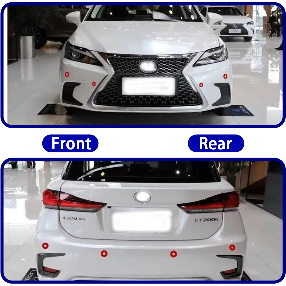 for Lexus CT 200h CT200h ZWA10 2011-2019 OEM Car Parking Sensor Kit Buzzer Alarm Reverse Radar Detector System