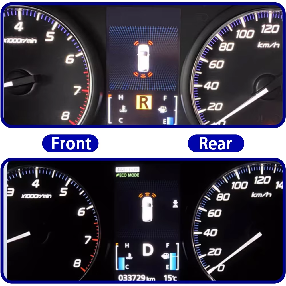 for Mitsubishi Outlander Eclipse Cross GF GG ZJ ZK ZL GK GL YA OEM Car Parking Sensor Kit Buzzer Alarm Reverse Radar Detector System