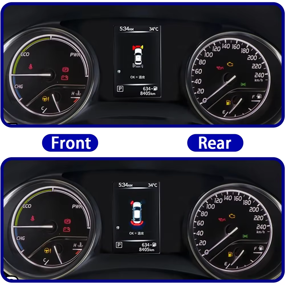 for Toyota Camry 8 Mk8 Daihatsu Altis XV50 2018-2024 OEM Car Parking Sensor Kit Buzzer Alarm Reverse Radar Detector System