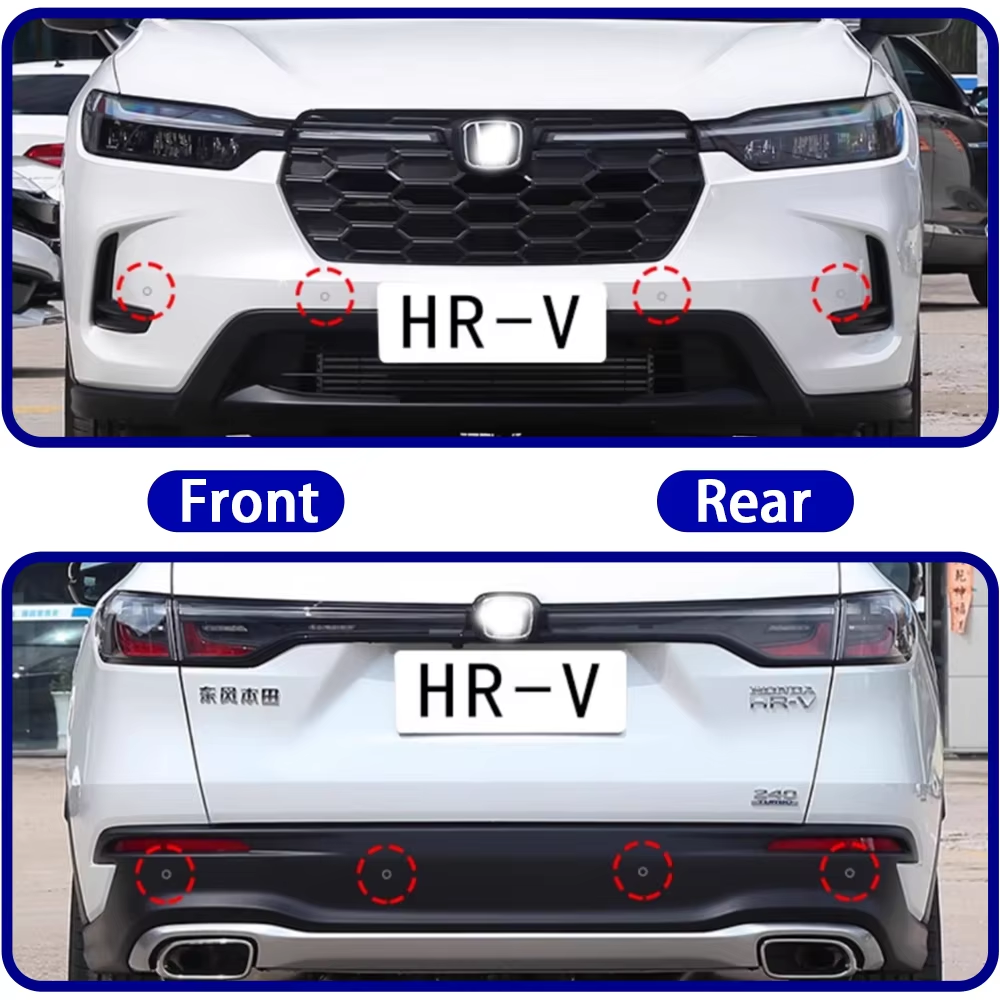 for Honda ZR-V HR-V ZRV HRV ZR HR V RZ 2023 2024 2025 OEM Car Parking Sensor Kit Buzzer Alarm Reverse Radar Detector System