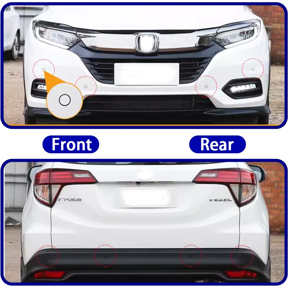 for Honda Vezel HR-V HRV HR V RU 2013-2022 OEM Car Parking Sensor Kit Buzzer Alarm Reverse Radar Detector System