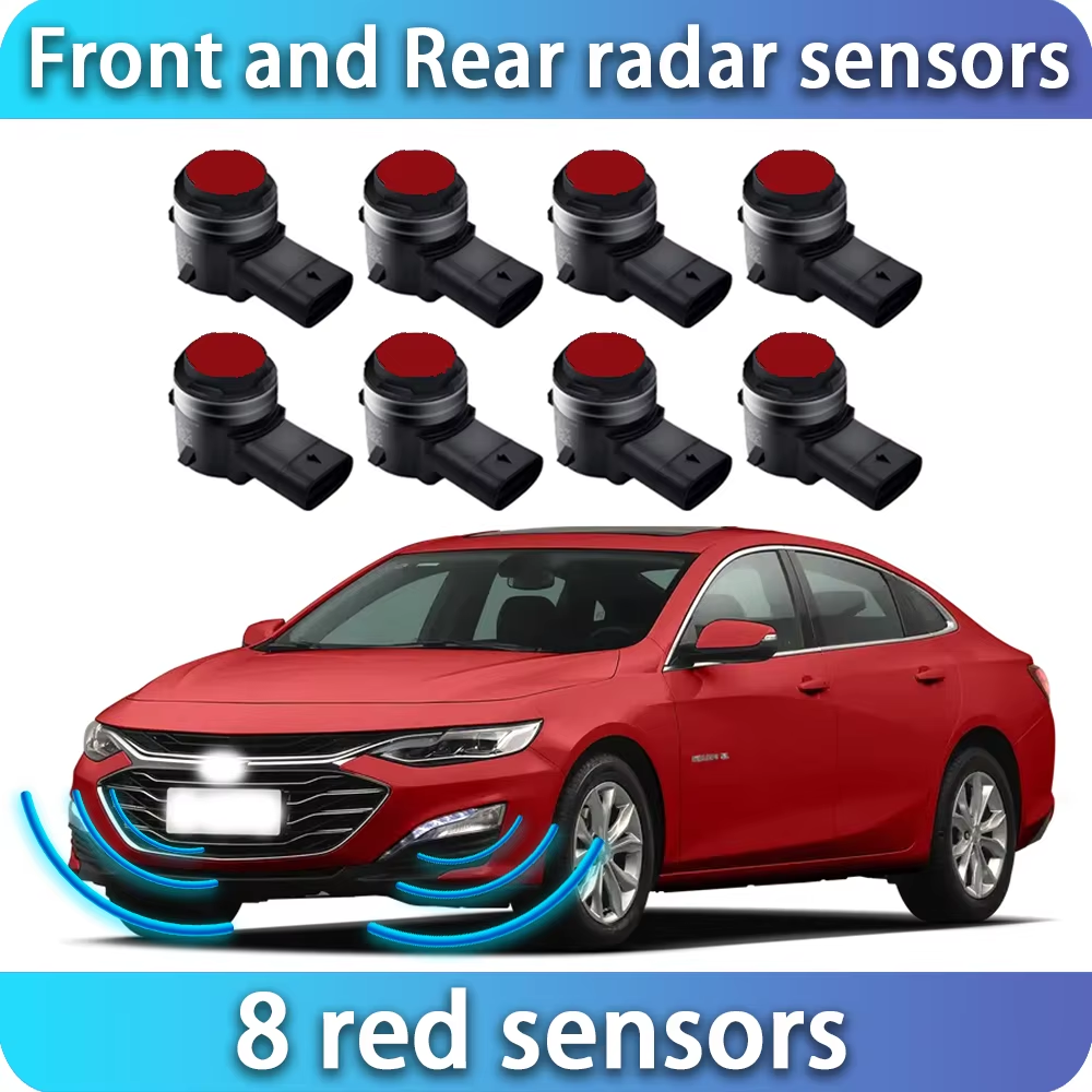 for Chevrolet Malibu 2016-2025 OEM Car Parking Sensor Kit Buzzer Alarm Reverse Radar Detector System