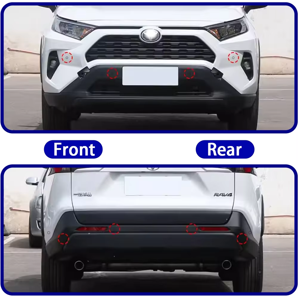 for Toyota RAV4 XA50 Suzuki Across Hybrid 2019-2025 OEM Car Parking Sensor Kit Buzzer Alarm Reverse Radar Detector System