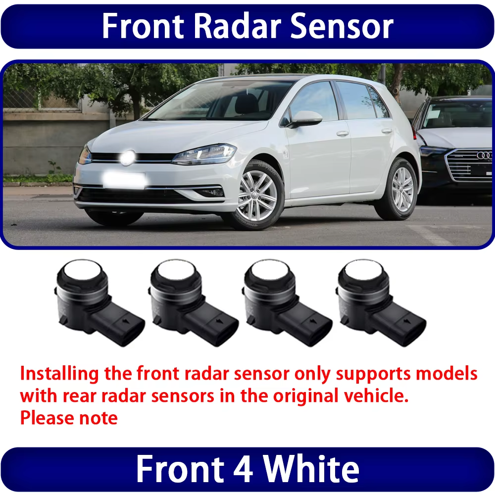 for Volkswagen VW Golf 7 Mk7 Golf7 2012-2020 OEM Car Parking Sensor Kit Buzzer Alarm Reverse Radar Detector System