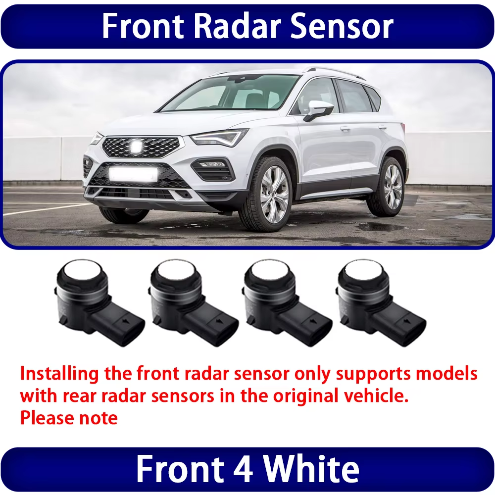 for SEAT Ateca Arona Tarraco Ibiza Mk5 Leon Mk3 OEM Car Parking Sensor Kit Buzzer Alarm Reverse Radar Detector System