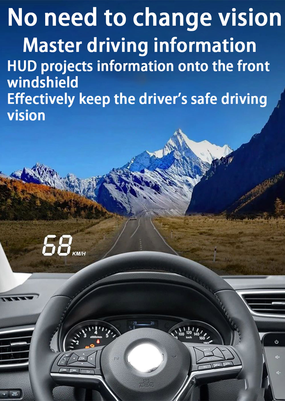 for Nissan Qashqai Dualis J10 2006-2013 Auto HUD Display Projector Alarm Head Up Display Speedometer