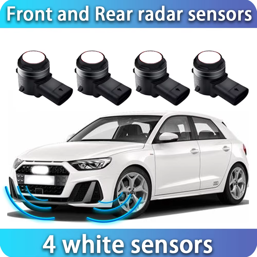 for Audi A1 A3 Q2 TT Mk2 Mk3 2013-2024 OEM Car Parking Sensor Kit Buzzer Alarm Reverse Radar Detector System