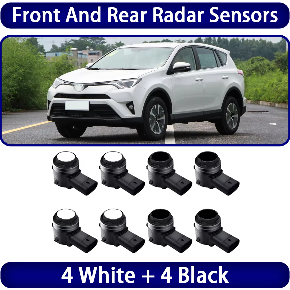 for Toyota RAV4 XA40 2013 2014 2015 2016 2017 2018 OEM Car Parking Sensor Kit Buzzer Alarm Reverse Radar Detector System