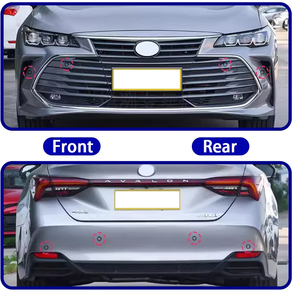 for Toyota Avalon XX50 2019 2020 2021 2022 2023 2024 OEM Car Parking Sensor Kit Buzzer Alarm Reverse Radar Detector System