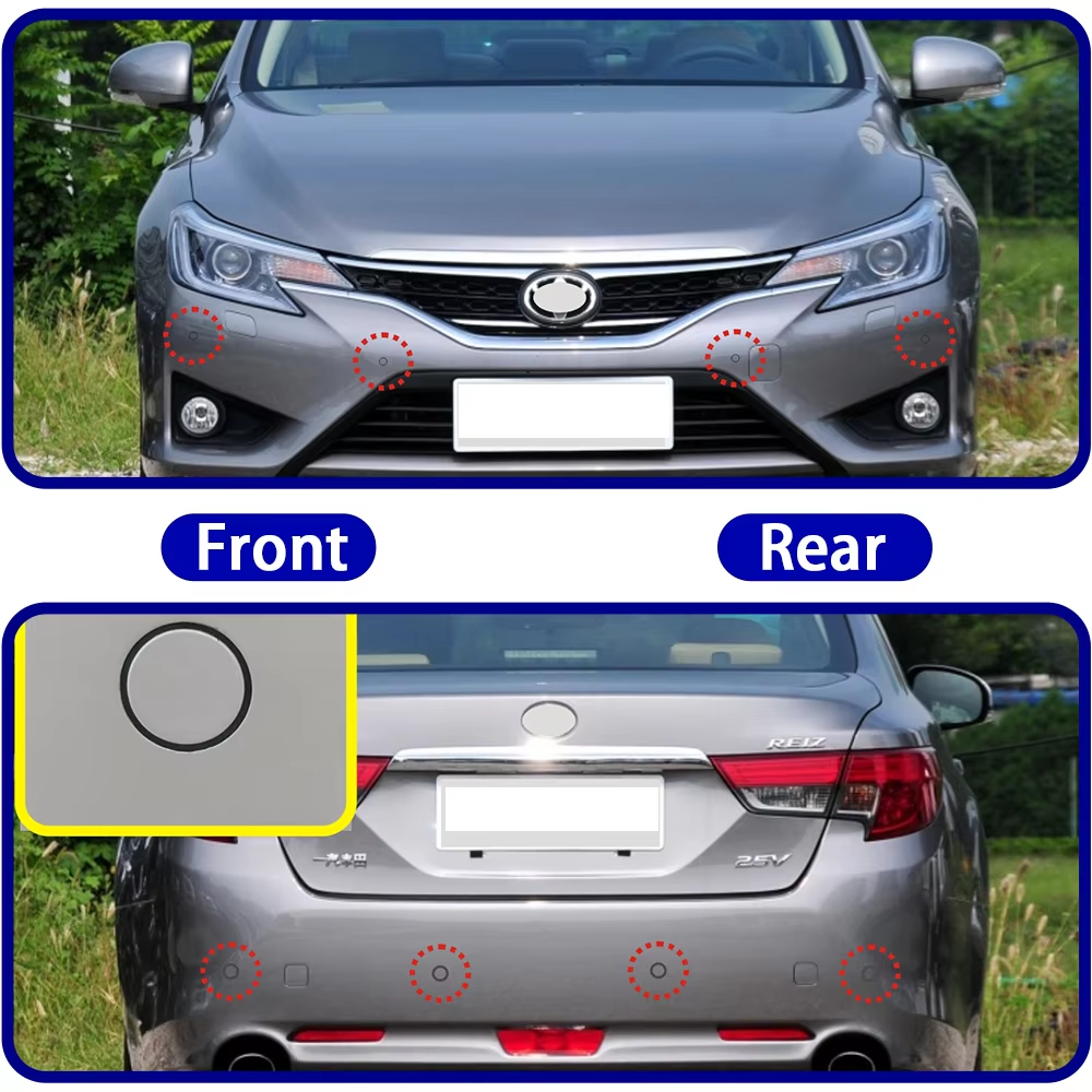 for Toyota Mark X X130 2009-2019 OEM Car Parking Sensor Kit Buzzer Alarm Reverse Radar Detector System