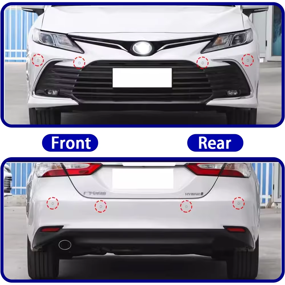 for Toyota Camry 8 Mk8 Daihatsu Altis XV50 2018-2024 OEM Car Parking Sensor Kit Buzzer Alarm Reverse Radar Detector System