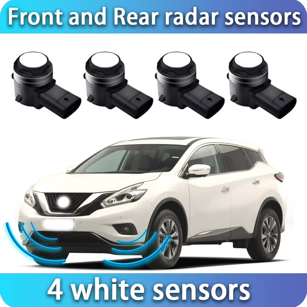for Nissan Murano Z52 2015-2024 OEM Car Parking Sensor Kit Buzzer Alarm Reverse Radar Detector System